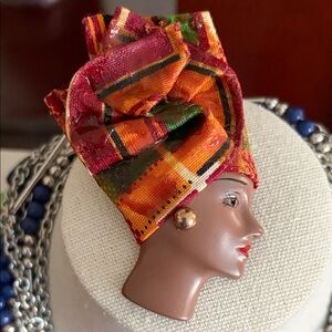 Vintage African Headdress Beooch